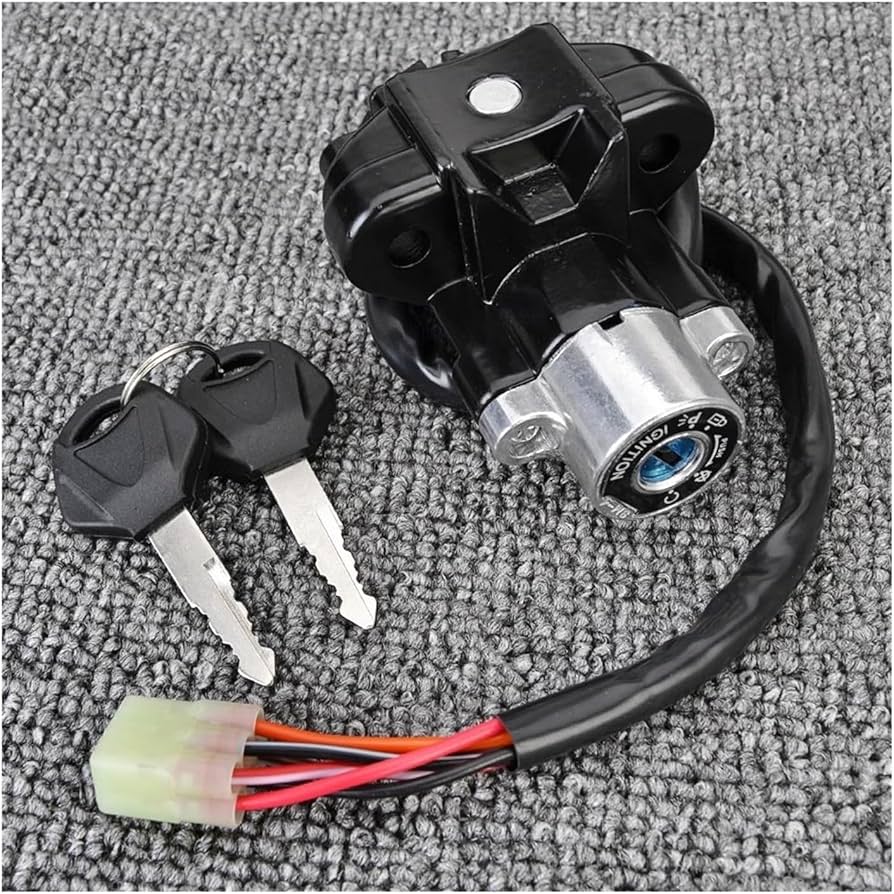 gsx400f gsx400fs メインキーセット Amazon | バイク用キーシリンダー 点火スイッチ燃料ガスキャップシート